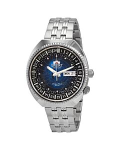 Men's Revival Stainless Steel Blue Dial Watch