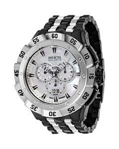 Men's Ripsaw Chronograph Stainless Steel Silver and White and Black Dial Watch
