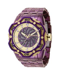 Men's Ripsaw Stainless Steel Purple Dial Watch