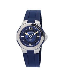 Men's Riviera Rubber Blue Dial Watch
