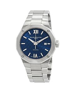 Men's Riviera Stainless Steel Blue Dial Watch