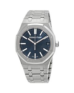 Men's Royal Oak "50th Anniversary" Stainless Steel Blue Dial Watch