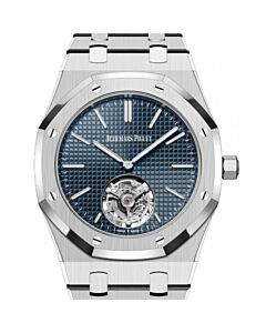 Men's Royal Oak Stainless Steel Blue Dial Watch