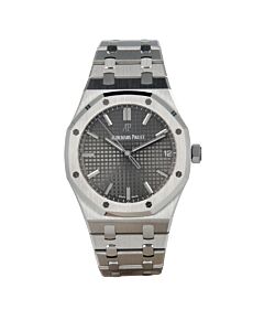 Men's Royal Oak Stainless Steel Grey Dial Watch