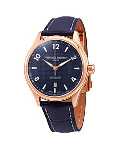 Men's Runabout Navy Leather Navy Dial