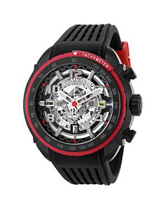 Men's S1 Rally Chronograph Silicone Black Dial Watch