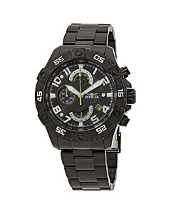 Men's S1 Rally Chronograph Stainless Steel Black Dial