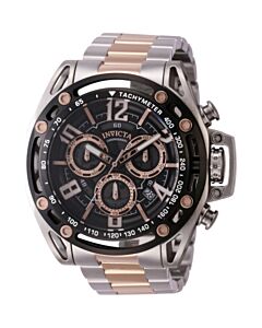 Men's S1 Rally Chronograph Stainless Steel Black Dial Watch