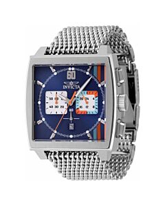 Men's S1 Rally Chronograph Stainless Steel Blue Dial Watch