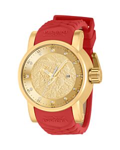 Men's S1 Rally Silicone Gold-tone Dial Watch