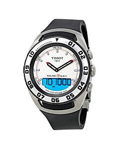 Men's Sailing Touch Rubber White Dial