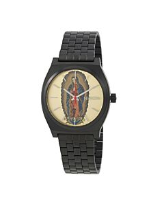 Men's Santa Cruz Jason Jessee Time Teller Stainless Steel Yellow (Our Lady of Guadalupe) Dial Watch