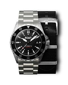 Men's SDV Stainless Steel Black Dial Watch