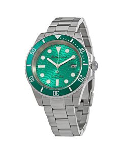 Men's Sea 316L Steel Green Dial Watch