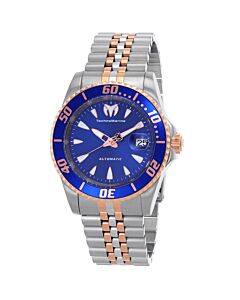 Men's Sea Automatic Stainless Steel Blue Dial Watch