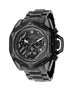 Men's Sea Monster Chronograph Stainless Steel Grey and Black Dial Watch