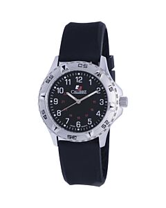 Men's Sea Wolf Silicone Black Dial Watch
