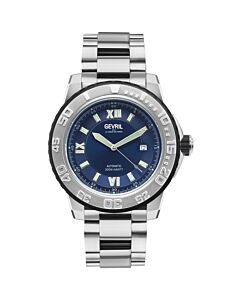 Men's Seacloud Stainless Steel Blue Dial Watch