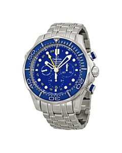 Men's Seamaster Chronograph Stainless Steel Blue Dial