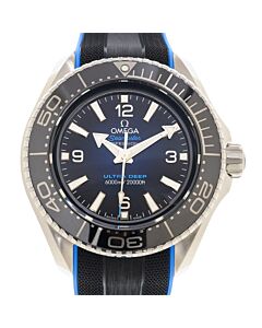 Men's Seamaster Planet Ocean Rubber Blue Dial Watch