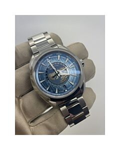 Men's Seamaster Stainless Steel Blue Dial Watch