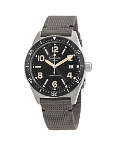 Men's SeaQ Fabric Black Dial Watch