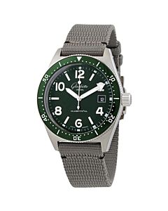 Men's SeaQ Fabric Green Dial Watch