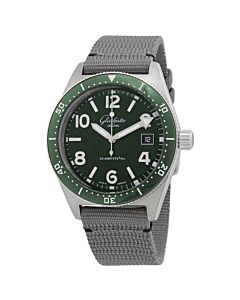Men's SeaQ Fabric Green Dial Watch