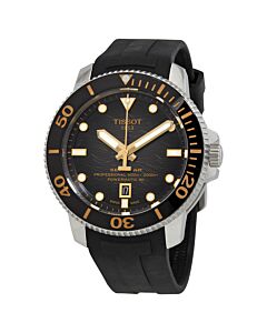 Men's Seastar 2000 Rubber Graded Grey Dial Watch