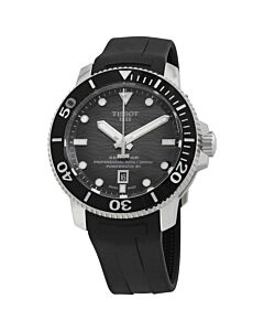Men's Seastar 2000 Rubber Grey Gradient Dial Watch