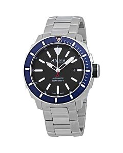 Men's Seastrong Diver Stainless Steel Black Dial