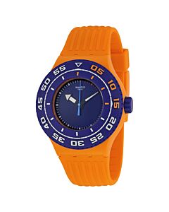 Men's Serfios Silicone Blue Dial Watch