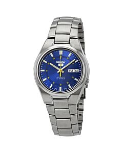 Men's Seiko 5 Automatic Blue Dial Stainless Steel