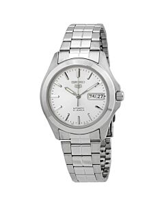 Men's Seiko 5 Stainless Steel Silver Dial Watch