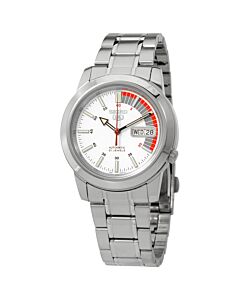 Men's Series 5 Stainless Steel White Dial Watch