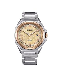 Men's Series 8 Stainless Steel Champagne Dial Watch