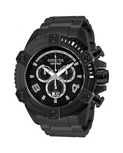 Men's SHAQ Chronograph Stainless Steel Black Dial Watch