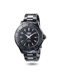 Men's Signature Stainless Steel Black Dial