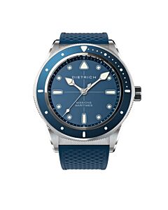 Men's Skin Diver 3 Rubber Blue Dial Watch