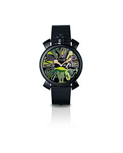Men's Slim Silicone Camouflage Dial Watch