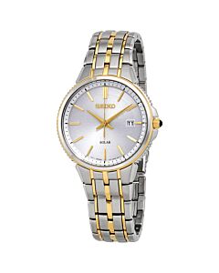 Men's Stainless Steel Silver Dial