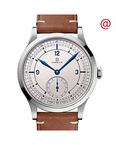 Men's Specialities Leather Silver-tone Dial Watch