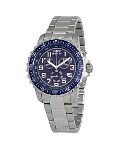 Men's Specialty II Collection Chronograph Stainless Steel Blue Dial Watch
