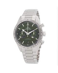Men's Speedmaster Chronograph Stainless Steel Green Dial Watch