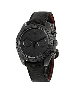 Men's Speedmaster Moonwatch Chronograph Nylon Black Dial