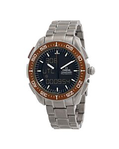 Men's Speedmaster Titanium Black Dial Watch