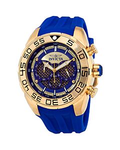 Men's Speedway Chronograph Silicone Blue Dial