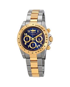 Men's Speedway Chrono Two-Tone Stainless Steel Blue Dial