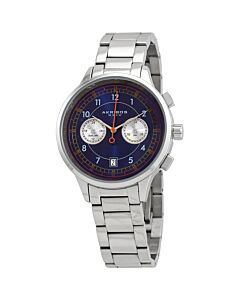 Men's Chronograph Stainless Steel Blue Dial