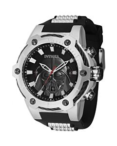 Men's Star Wars Chronograph Silicone and Stainless Steel Black Dial Watch